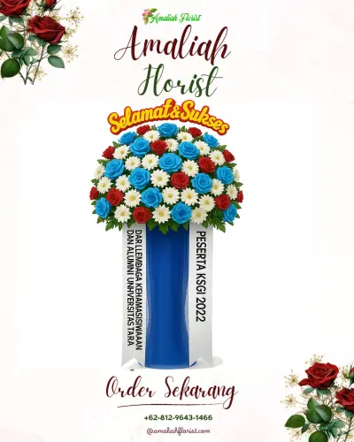 Standing Flower di Pasar Melintang